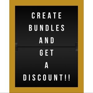 CREATE BUNDLES!!